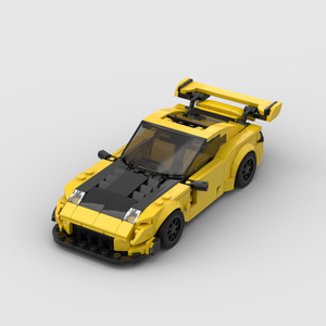 Modèle <span class=keywords><strong>de</strong></span> véhicule d'ingénierie en plastique ABS à succès avec aile arrière mobile, ensemble <span class=keywords><strong>de</strong></span> blocs <span class=keywords><strong>de</strong></span> construction, cadeau pour enfants, blocs <span class=keywords><strong>de</strong></span> construction DIY - Product Image 5