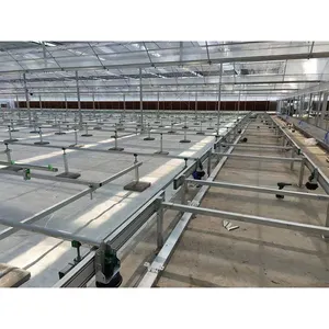 Hydroponic Logistics Greenhouse Table Indoor Tidal Moving Seedbed Automatic Rolling Benches