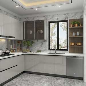 Gabinetes de cocina multifuncionales personalizados modernos de nuevo diseño con muebles de gabinete personalizados de diseño libre - Product Image 3
