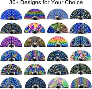 Large Size Bamboo Hand Fan for Chinese Tai Ji Kung Fu Customizable Logo and Traditional Style DIY Angel Pride Fan - Product Image 3