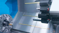 Machine-outil CNC Sn comprenant le plus grand trou traversant de broche et tour de filetage de tuyau à fonctions multiples
