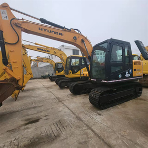 Excavatrice Hyundai R110LC de 11 tonnes d'occasion de la meilleure qualité avec moteur Cummins à faible durée de vie et forte puissance bon prix à vendre - Product Image 2