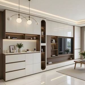 Centro <span class=keywords><strong>de</strong></span> Entretenimiento Ecológico Premium Personalizado con Luces <span class=keywords><strong>LED</strong></span> para Proyectos <span class=keywords><strong>de</strong></span> Alta Gama - Product Image 3