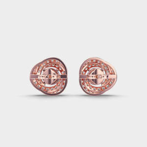 Round Brilliant Diamond Gold Plated Hip Hop Stud <b>Earrings</b> Luxury Designer 925 Sterling Silver Fashion <b>Fine</b> Jewelry for Women - Product Image 3