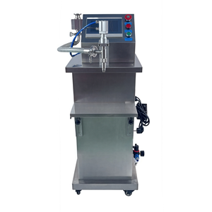 Máquina de llenado vertical semiautomática de cabezal único con bomba de engranajes servo para crema de manos cosmética Honey y aceite lubricante - Product Image 4