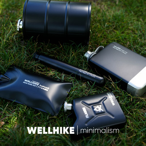 Botella de Acero Inoxidable WELLHIKE de 1000 ml, Ligera, para Bebidas al Aire Libre y Camping - Product Image 4