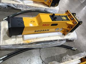 Soosan ค้อน SB45คอนกรีตรูปทรงกล่องเงียบ, เครื่องตัดแบบไฮดรอลิกพร้อมส่วนประกอบหลักสำหรับการก่อสร้าง - Product Image 3