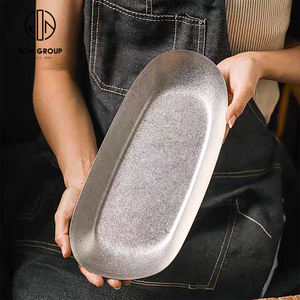 ชุดจานชามสเตนเลสสตีลสีเงินชุดรับประทานอาหารเครื่องใช้บนโต๊ะอาหารสำหรับบ้านโรงแรมร้านอาหารออกแบบได้ตามต้องการ - Product Image 6