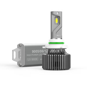 Kit de mise à niveau LED tout-en-un complet de la série U9, prêt à l'emploi CAN-BUS pour H4, H7, H8, H9, H11, 9005 et 9006 - Product Image 2