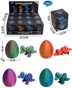 Dragon imprimé en 3D, dragon imprimé en 3D avec œuf, jouets dragon imprimés en 3D - Product Image 5