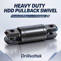 Соединительный элемент Drillsoltek HDD для протяжки трубопроводов с прецизионно обработанными концевыми фитингами