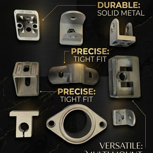 Pièces de pompe en aluminium moulé sous pression durables, traitement avec <span class=keywords><strong>peinture</strong></span> <span class=keywords><strong>antirouille</strong></span> et usinage CNC, service de composants de précision - Product Image 1