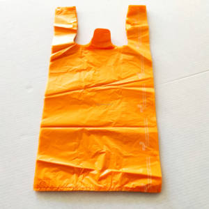 ถุงผ้าทีเชิร์ตสีฟ้าผลิตตามสั่งถุงช้อปปิ้ง - Product Image 6