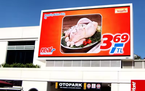 Affichage LED P8 IP67 étanche pour extérieur, couleur pleine, SMD, panneau d'affichage sur poteau, 8K RGB HDR10+, lisible en plein soleil, garantie 3 ans - Product Image 2