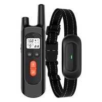 Collier de dressage pour chien fiable, télécommandé et rechargeable, en ABS, pour l'entraînement des animaux domestiques à la maison et en extérieur