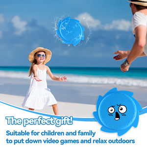 Disco Volador de Silicona para Niños - Rocía Agua Mientras Vuela, Juguete para Playa y Piscina para Actividades Acuáticas al Aire Libre - Product Image 6