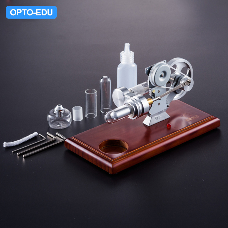 OPTO-EDU E17.8202 Двигатель Стирлинга с генератор Модель