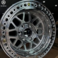 Jantes en alliage forgé DW 17 18 19 20 pouces 5x120 pour pick-up, SUV, tout-terrain, jantes Beadlock chromées polies pour Ford F-150 250 350