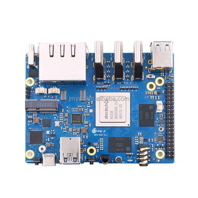Orange Pi 5 Plus development board RK3588 chip with eight cores and 64 bits supporting 8K video decoding
