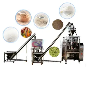 Mezcla 20kg-20ton/H Línea de producción de polvo seco Harina Condimento Máquina de embalaje multifunción Precio