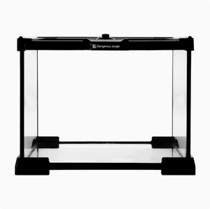 Boîte d'alimentation antidérapante en verre pour terrarium/vivarium pour reptiles, amphibiens et plus - Conteneur d'habitat biologique - Product Image 4