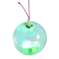 Vente en gros 2025 de balles élastiques en caoutchouc lumineuses pour enfants, nouveauté LED, jouet pour enfants, balle élastique en cristal