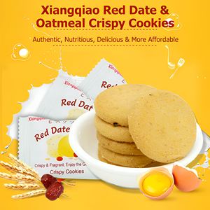 <span class=keywords><strong>Galletas</strong></span> de <span class=keywords><strong>Avena</strong></span> con Dátiles Rojos, Envasadas Individualmente, Saludables, Digestivas, <span class=keywords><strong>Galletas</strong></span> Cortas - Product Image 1