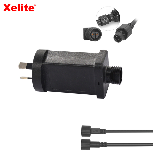 Rainproof Christmas Lights Transformer Plug Power Supply Adapters 3.5v 4.5V 12V 24V IP44