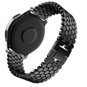 Correa de reloj Upro Premium de malla metálica de 22 mm con diseño de escamas de pez para <span class=keywords><strong>Huawei</strong></span> GT 2 GT <span class=keywords><strong>3</strong></span> Pro, pulsera para relojes inteligentes - Product Image 4