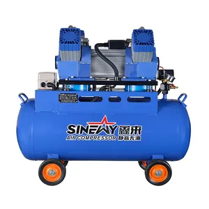 Compresor Sinewy 2.2Kw 220V 380V 3Hp China Último modelo Máquina de pintura en aerosol silenciosa Compresor de aire