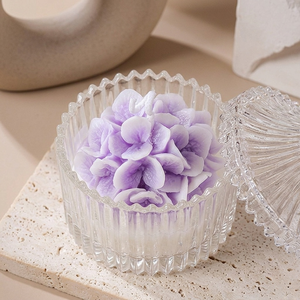Arovi- Lilin Aromaterapi Bunga yang Dapat Disesuaikan dalam Stoples Kaca, Hadiah Dekorasi Rumah Estetis untuk Pesta Pernikahan dan Acara Romantis - Product Image 5
