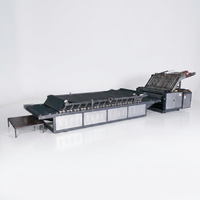 Laminateur semi-automatique à servomoteur pour carton ondulé, machine à laminer le carton ondulé semi-automatique pour boîtes en carton