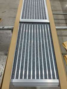 Customizable Size Aluminum Alloy Entrance <strong>Door</strong> Mat Luxury Anti-Slip Reversible Cleaning Feature Novelty Office Use - Product Image 3