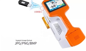 Portable Handheld Printer Touch Screen Fiber Laser Marking <b>Machine</b> With Battery Handheld Lithium Battery Laser Printer - Product Image 5