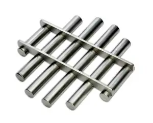 Magnetic Filter Grate Rare Earth Ndfeb Bar Stainless Steel Rod Baffles 10000gauss 12000Gauss Hopper Magnet For Separation