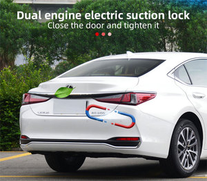 Sistema de Cierre Suave para Puerta Trasera de Coche, Elevador Eléctrico de Maletero, Fijación con Tornillos de Fibra de Carbono para UX ES RX NX260, Estilo Lujoso, Alto Pulido - Product Image 4