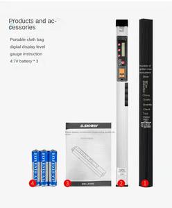 Niveau à bulle en alliage d'aluminium Shen Dawei SW-LR180, 2 m, pliable, pour la mesure d'inclinaison et la détection de verticalité en génie civil, SW-LR180 - Product Image 6
