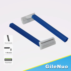 Maquinilla de afeitar de alta calidad hoja única con peine - Product Image 3