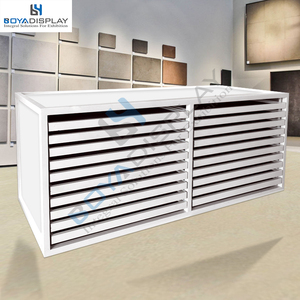 Marble tile displays racks granite sample drawer display rack stone tile display cabinet