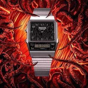 Reloj Digital Ovalado de Lujo de Última Generación en Colaboración con Stranger Things - Edición Limitada Moderna y a la Moda - Product Image 4