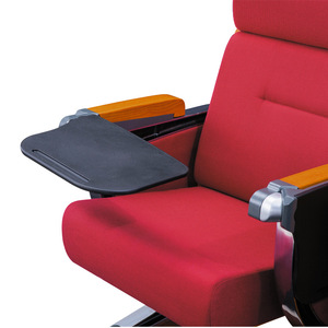 Silla de Teatro Nacional Industry 2816, Tapizada en Tela Roja, Asiento en Fila para Salas de Conciertos, Cines y Auditorios - Product Image 3