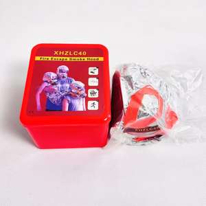 Respirator Penyelamat Diri <span class=keywords><strong>Filter</strong></span> 3C PURIFYAIR FIRE ESCAPE HOOD 30 Menit Peralatan Pemadam Kebakaran Masker Wajah <span class=keywords><strong>Filter</strong></span> Pelindung Asap - Product Image 3