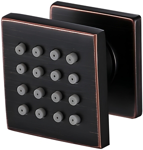 Kit de <span class=keywords><strong>Douche</strong></span> Carré HONGDEC avec Jets Massants, Économiseur <span class=keywords><strong>d</strong></span>'<span class=keywords><strong>Eau</strong></span>, Finition Chromée, Installation Facile, Salle de Bain Moderne - Product Image 1