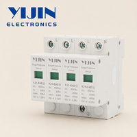 Parafoudre photovoltaïque T2 SPD AC 800V 20kA~60kA 1/2/3/4 pôles pour systèmes électriques triphasés