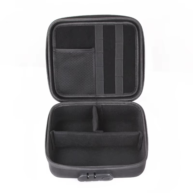 Custom Logo Free Samples 5mm Waterproof Shockproof Eva Case Zipper Closure Smell Proof Foam Box for Tools Camera Medical Devices