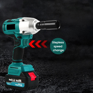 Cờ lê khí nén điện sạc lại mô-men xoắn cao, lực tác động lớn, dùng sửa chữa ô tô, pin Lithium công suất cao, cấp công nghiệp - Product Image 6