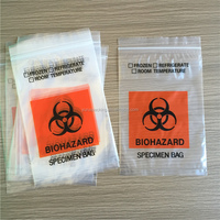 Sacs de transport médicaux inviolables à fermeture éclair, pochettes en plastique imprimées pour l'emballage et l'expédition de médicaments
