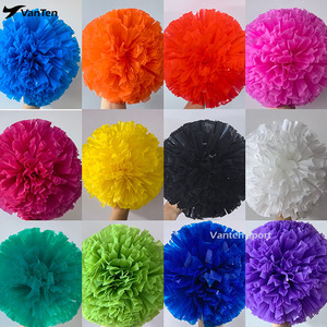 <span class=keywords><strong>Pompones</strong></span> de Animadoras Azul Marino de 4 Pulgadas con Mango de Bastón, Plástico, para Competencia Allstar, Material PET, <span class=keywords><strong>Precio</strong></span> de Fábrica - Product Image 5