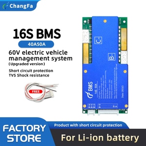 CF 16S 60V 40A/50A Li-ion BMS pin Lithium ion 21700 cho xe tay ga điện BMS mạch PCB nhà sản xuất cân bằng - Product Image 2