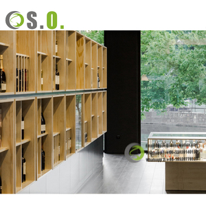 Thời trang rượu tủ phòng khách rượu Kệ Bar đồ nội thất tủ rượu hiển thị - Product Image 6